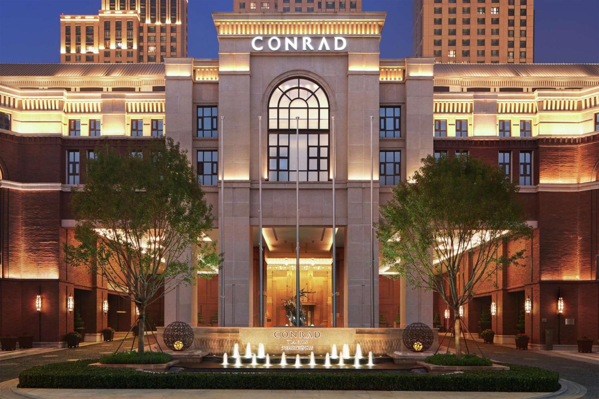 Hotel Conrad Tianjin Exterior foto